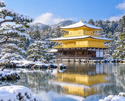 【星宇航空】冬季限定！夢幻樹冰纜車+玩雪．京都經典巡禮．國產牛吃到飽5日